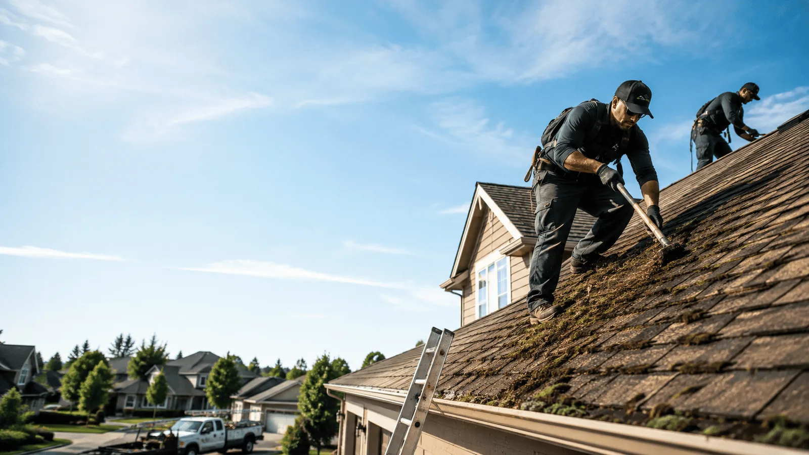 Roof Moss Removal in Lee, NH near me